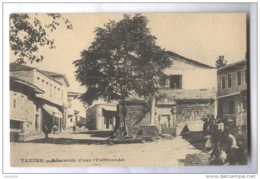 TURCHIA TURKEY   TREBIZOND TRABZON  CIRCA 1900  WATER TANK. PEOPLE!! - Turquie