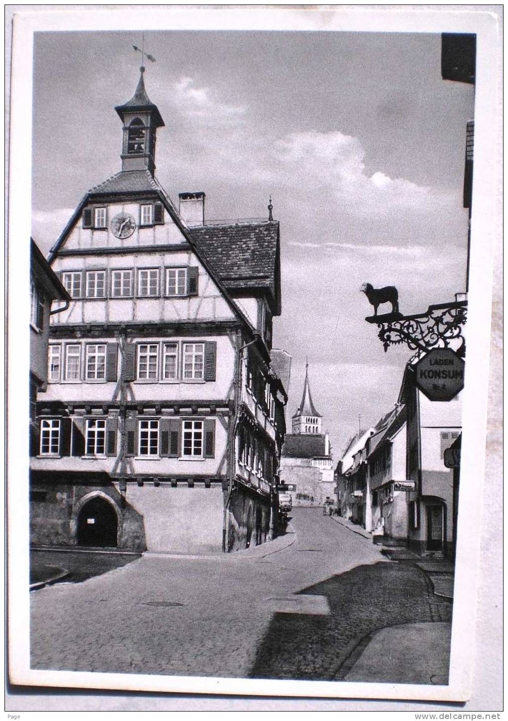 Sindelfingen,Am Rathaus,1960 - Sindelfingen