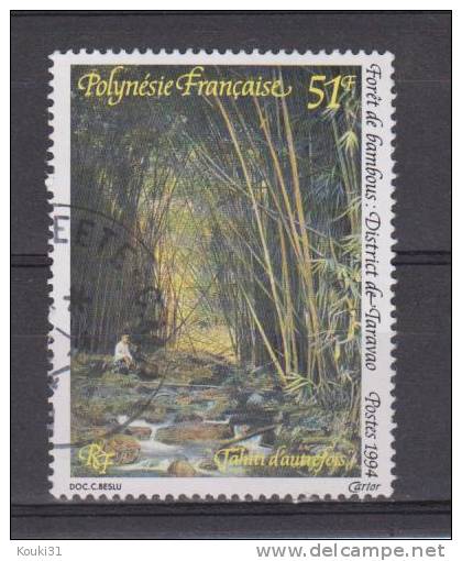 Polynésie Française YT 461 Obl: Forêt De Bambous - 1994 - Oblitérés