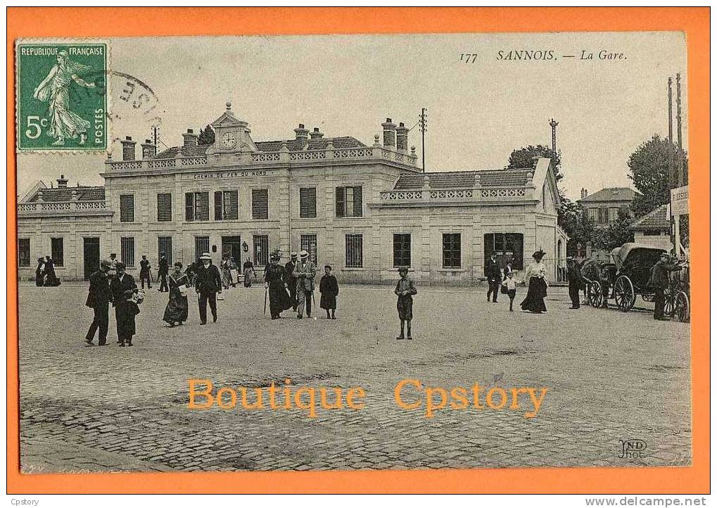 95 - SANNOIS -  Gare - Sannois