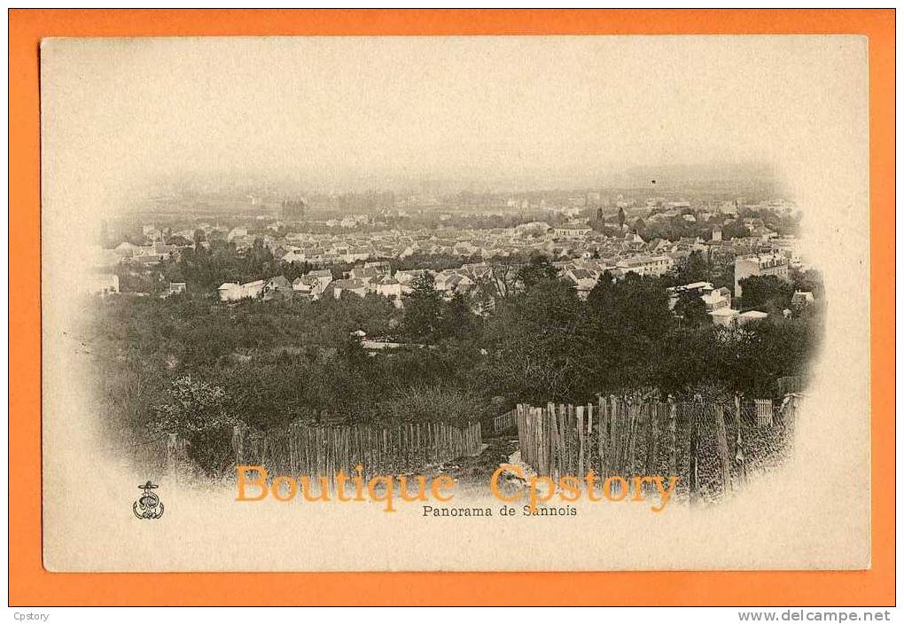 95 - SANNOIS -  Vue D'ensemble - Carte 1900 - Sannois