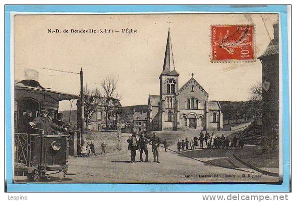 76 - NOTRE DAME DE BONDEVILLE -- L'Eglise - Autres & Non Classés