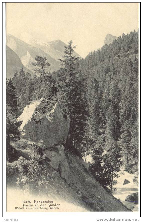 Kandersteg Partie An Der Kander Um 1910 - Kandersteg