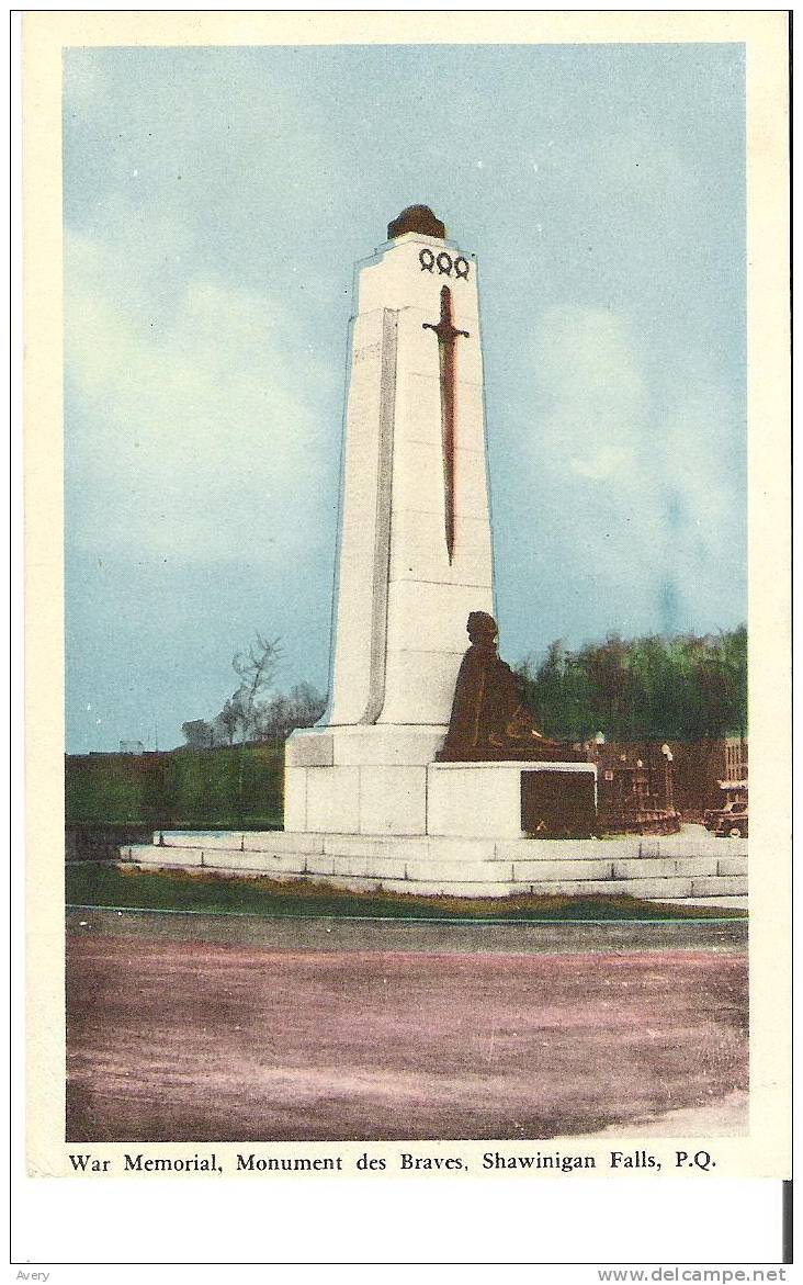 War Memorial, Monument Des Braves, Shawinigan Falls, Quebec - Other & Unclassified