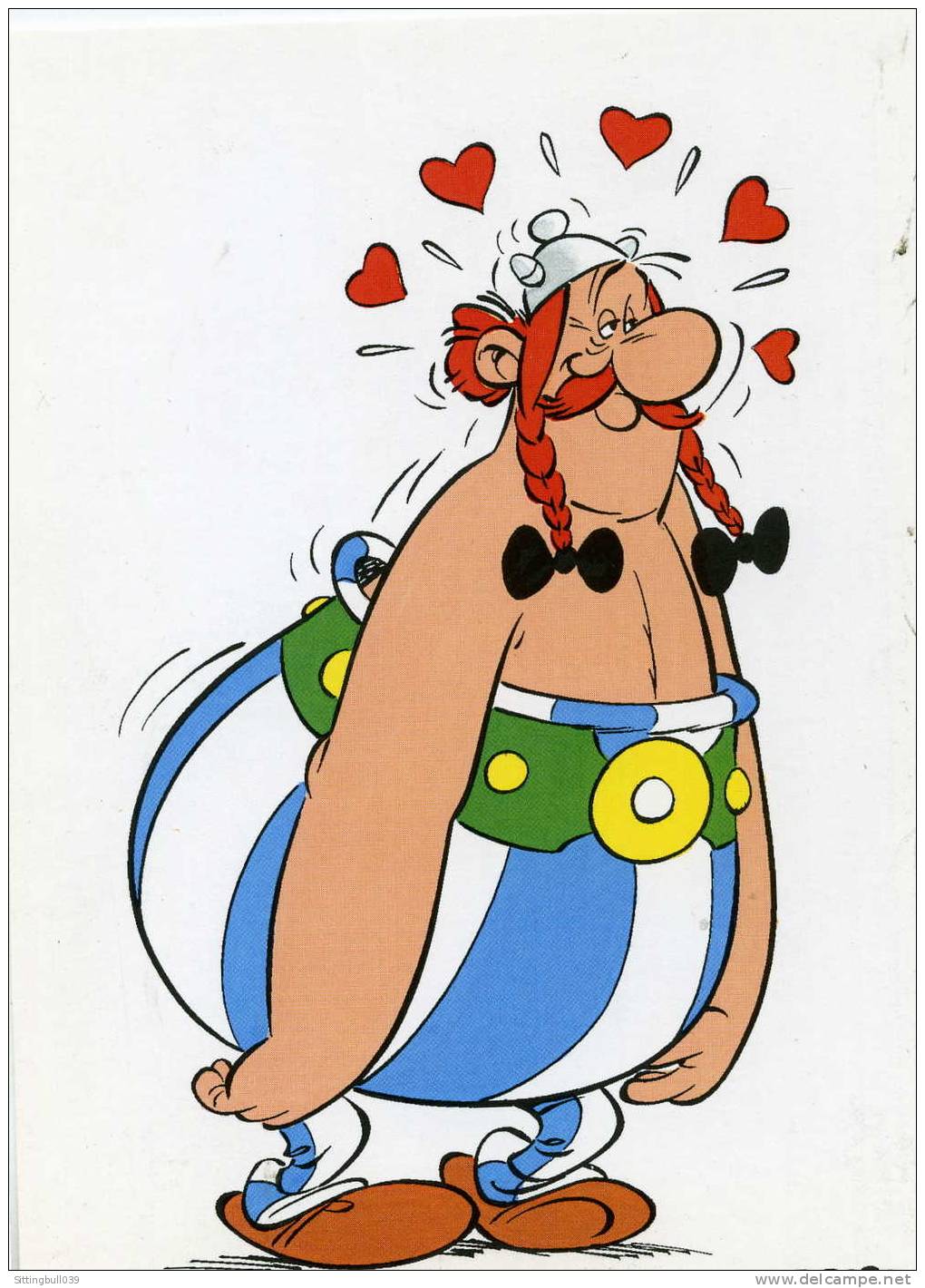 ASTERIX. CARTE POSTALE COLLECTION ASTERIX. AC 6. Ed. NOUVELLES IMAGES / Ed. Albert René / GOSCINNY -UDERZO. 1993 - Astérix