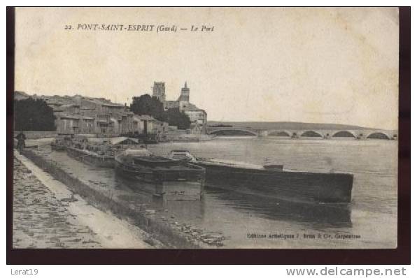 PONT SAINT ESPRIT .....LE PORT....... ECRITE.......‹(•¿•)› - Pont-Saint-Esprit