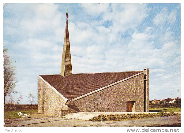 SEINE ET MARNE.CHAMPAGNE SUR SEINE.EGLISE ST FRANCOIS D ASSISE  ..MODERNE - Champagne Sur Seine