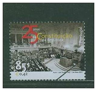 SPE0130 Specimen 25e Anniversaire De La Republique Assemblée Constituante 2484 Portugal 2001 Neuf ** - Neufs