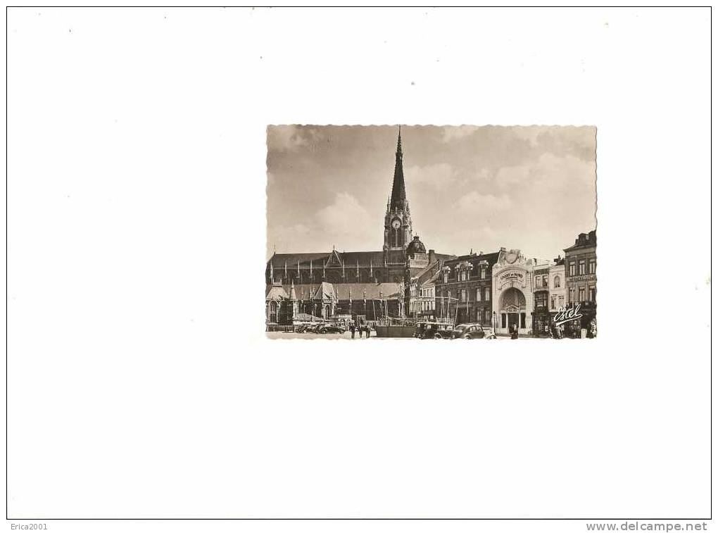 Tourcoing . Grand 'place Et église Saint Christophe - Tourcoing