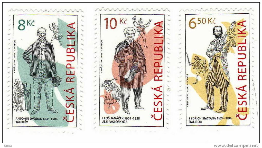 Czech Republic / Famous Persons - Unused Stamps