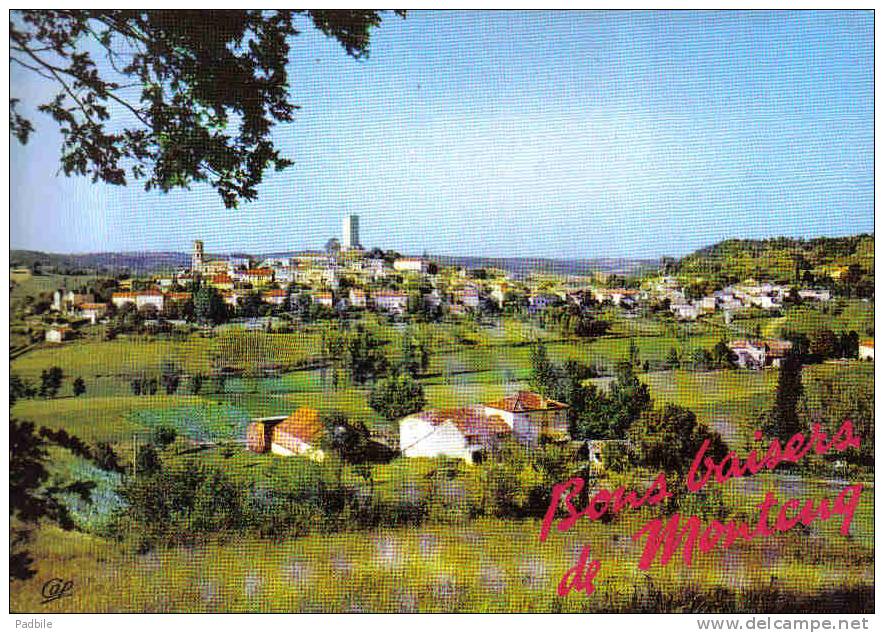 Carte Postale   46.  Montcuq  Trés Beau Plan  BT6 - Montcuq