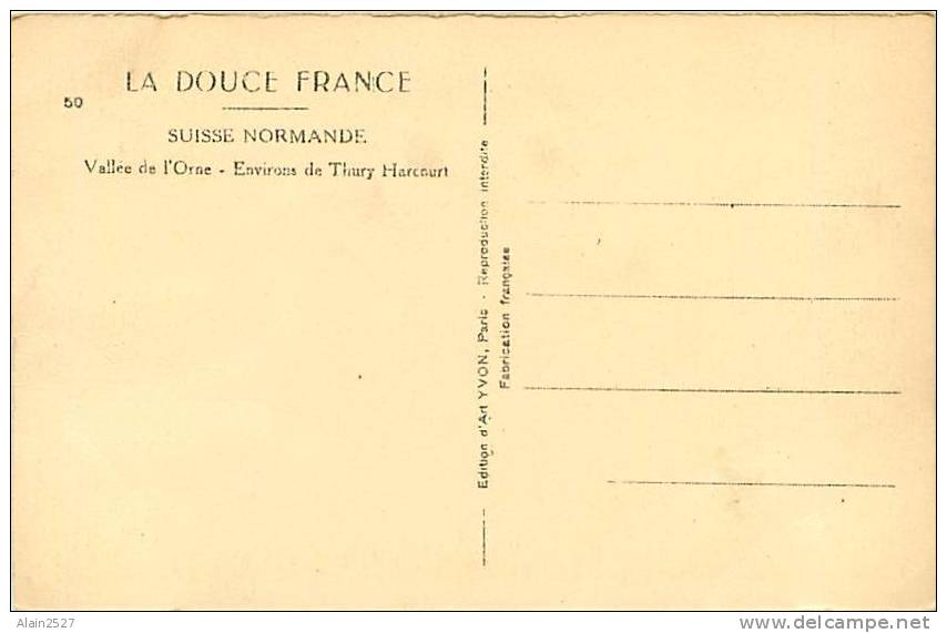 14 - Vallée De L'Orne - Environs De THURY HARCOURT (Yvon, N° 50) - Thury Harcourt