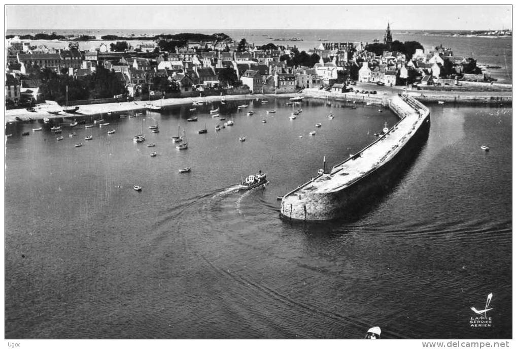 CPSM-29-FINISTERE- ROSCOFF- Vue Panoramique Du Port. .  205/3 - Roscoff