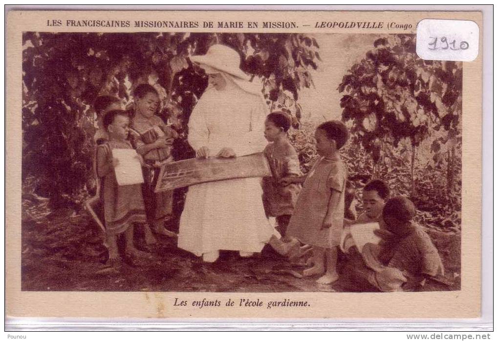 - CONGO - LES ENFANTS DE L ECOLE GARDIENNE (1910) - Other & Unclassified