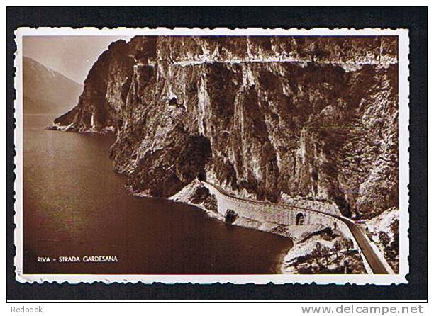 3 Real Photo Postcards Riva Strada Gardesana - Ponale - Lake Garda Italy - Ref 394 - Other & Unclassified