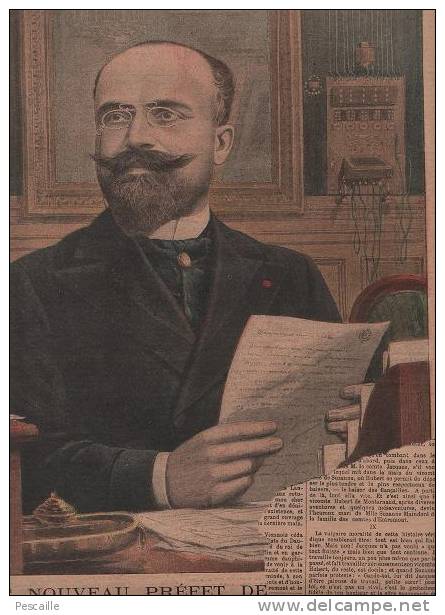 LE PETIT JOURNAL 31 OCTOBRE 1897 - PREFET DE POLICE M. BLANC - JOUR DES MORTS EN BRETAGNE - Le Petit Journal