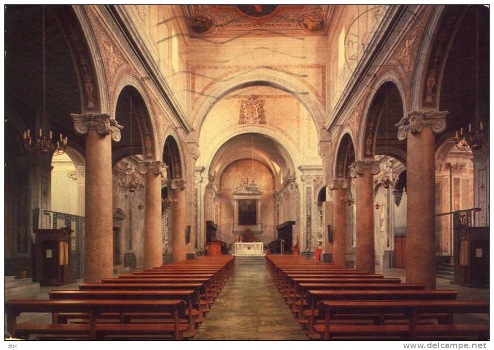 OSTUNI  INTERNO CATTEDRALE  BRINDISI PUGLIA  VIAGGIATA  COME DA FOTO - Brindisi