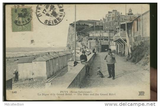 76 NEUVILLE LES DIEPPE Puys - La Digue Et Le Grand Hôtel - Neufchâtel En Bray