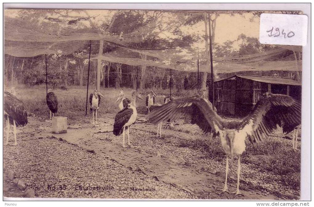 - CONGO - ELISABETHVILLE - LES MARABOUTS (1940) - Sonstige & Ohne Zuordnung