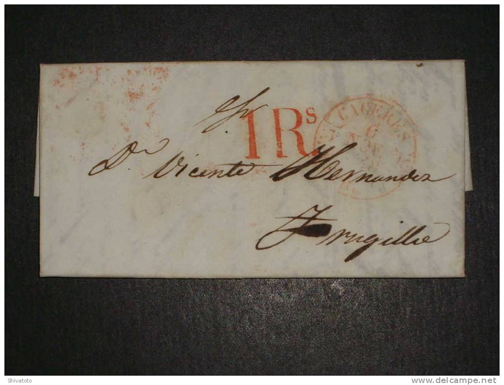 (924) Precurseur De Caceres  à Trujillo 1848 - ...-1850 Vorphilatelie