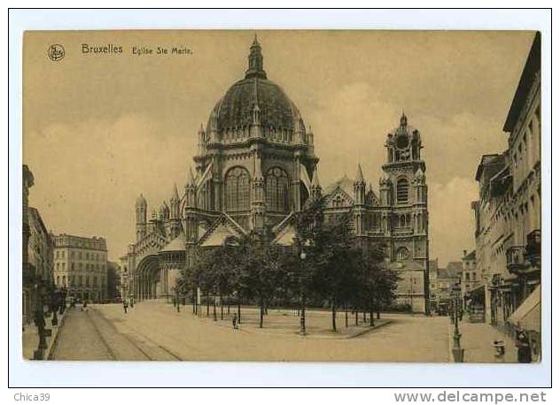 005889  -  Schaerbeek   -  Eglise Ste-Marie    Place De La Reine - Schaerbeek - Schaarbeek