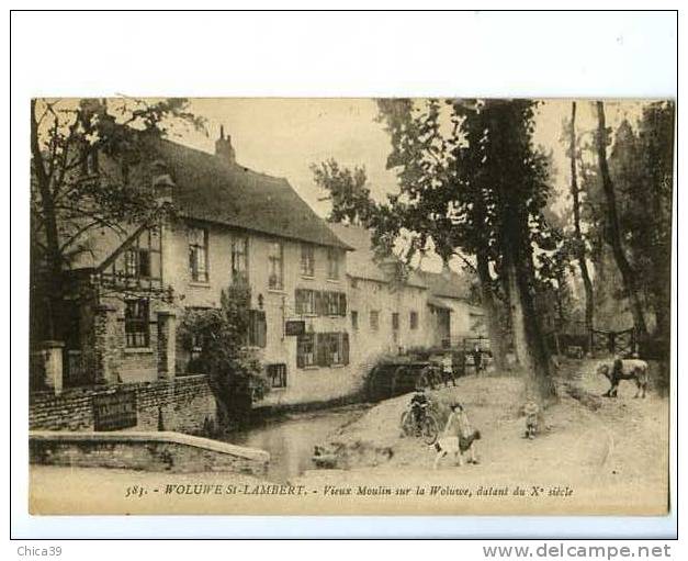 005915  -  Woluwé-St-Lambert  -  Vieux Moulin Sur La Woluwe Datant Du Xe Siècle - Woluwe-St-Lambert - St-Lambrechts-Woluwe