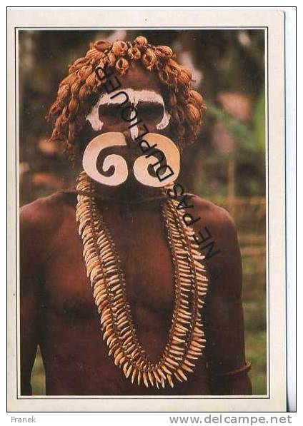 NG001 - NOUVELLE GUINEE PAPOUASIE  - Guerrier Asmat - Papua-Neuguinea