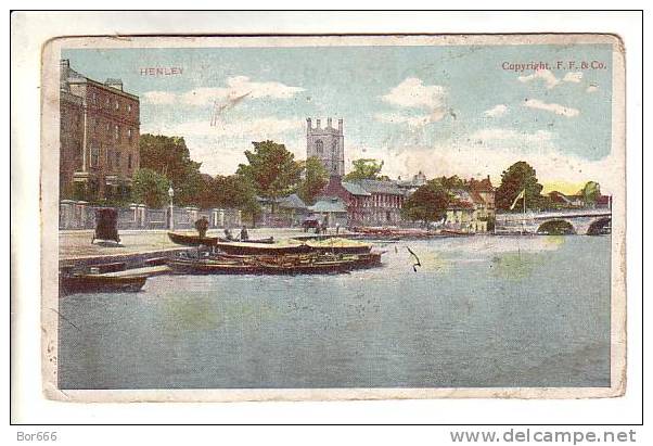 GOOD OLD GB POSTCARD - Henley - The Harbour - Other & Unclassified