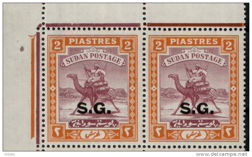 SUDAN / 1936 / 2 PT. SG / MNH BLOCK OF 4 / VF/ 2 SCANS . - Soudan (1954-...)