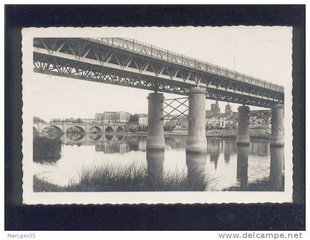 Logrono Pont De Fer & De Pierre Puentes De Hierro V Piedra édit.arribas N° 3  Belle Cpsm - La Rioja (Logrono)