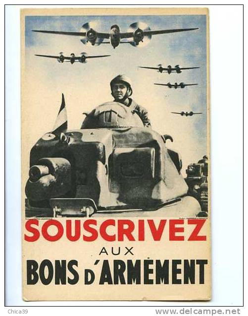 005939/89  -  PUB Pour Souscrir Aux Bons D'armement - Autres & Non Classés