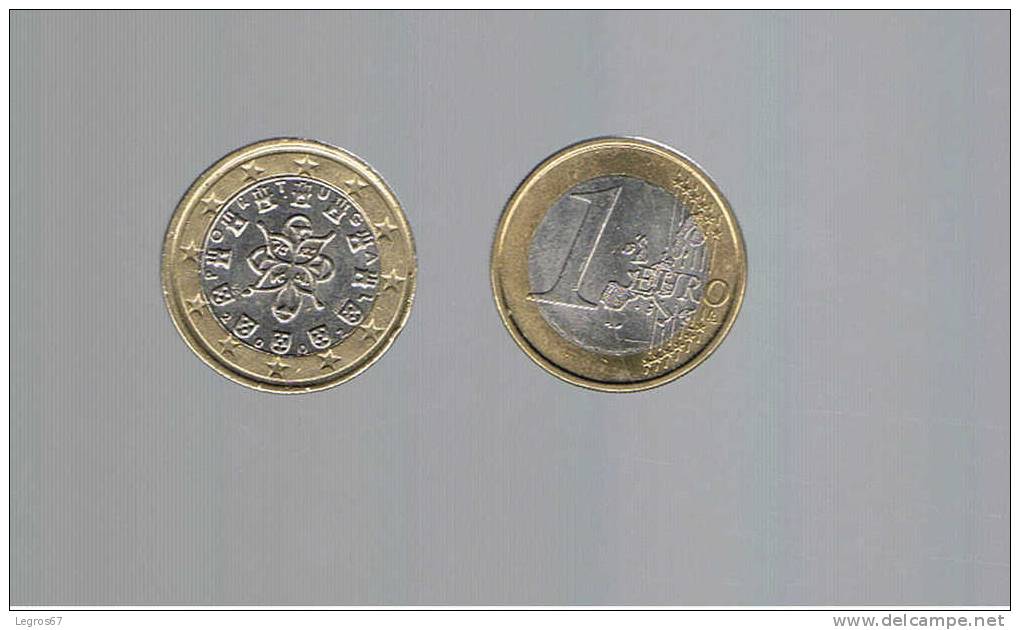 PIECE DE 1 EURO PORTUGAL 2002 - Portugal