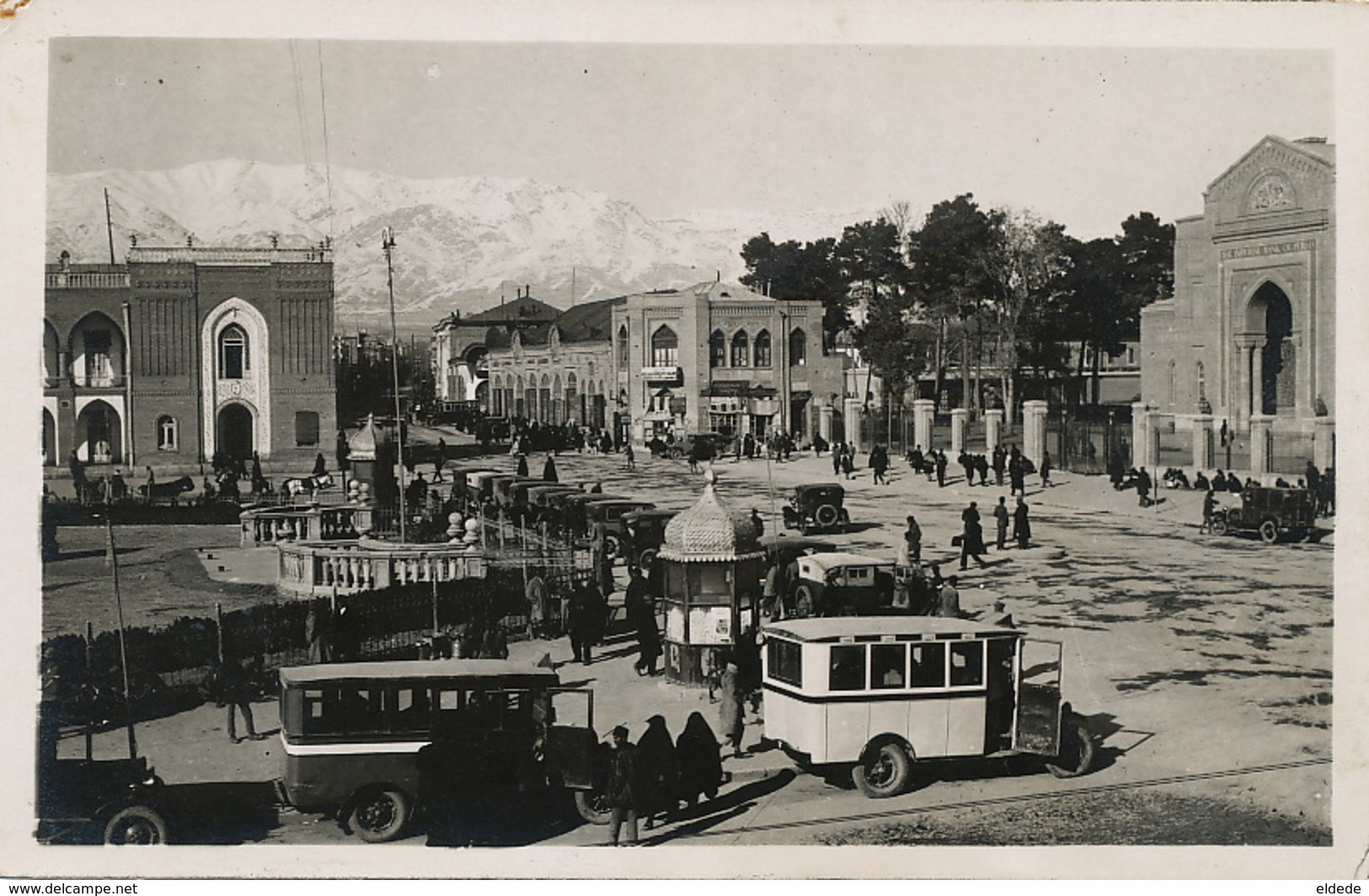 Teheran Real Photo Autobus, The Imperial Bank Of Persia - Iran