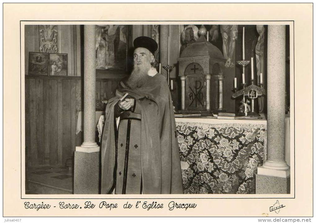 CARGESE (20) Pope De L'église Grecque - Autres & Non Classés