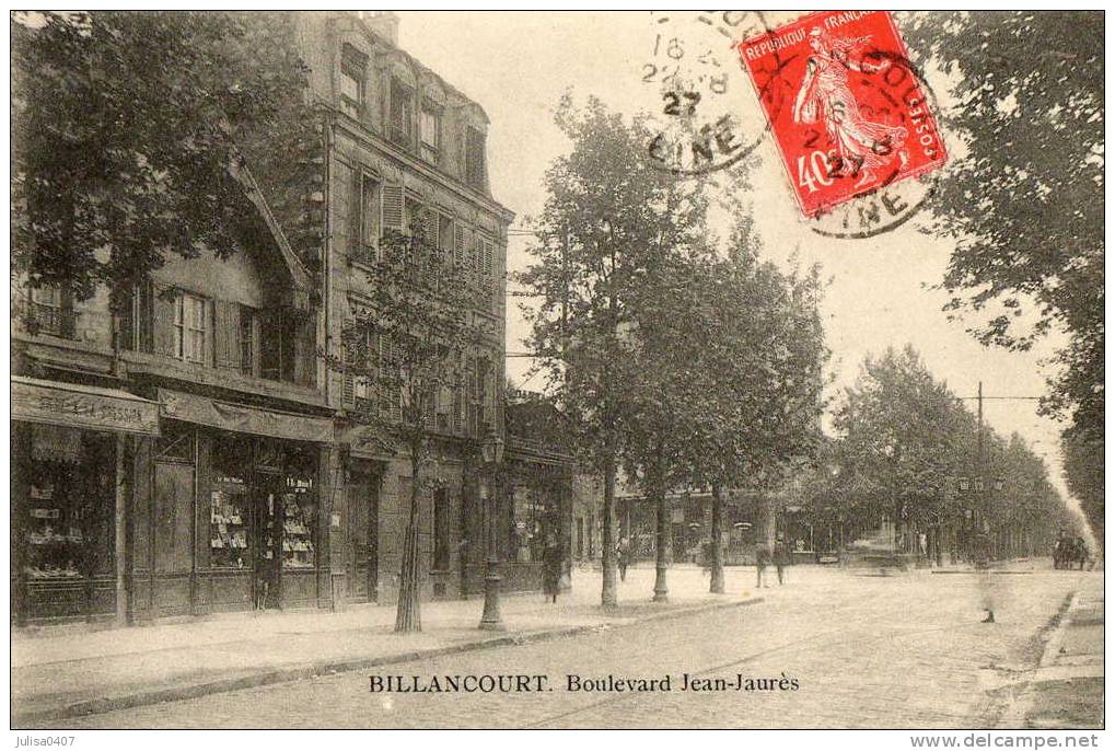BOULOGNE BILLANCOURT (92) Boulevard Jean Jaures - Boulogne Billancourt