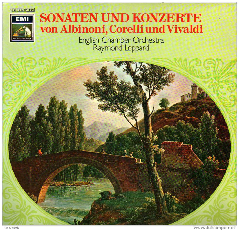 * LP * ENGLISH CHAMBER ORCHESTRA - SONATEN UND KONZERTE VON ALBINONI, CORELLI UND VIVALDI - Klassiekers