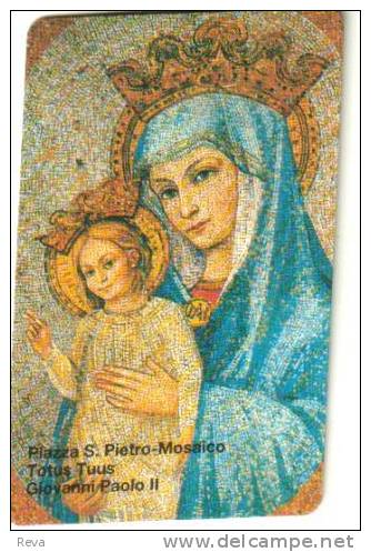 VATICAN 5000 LIRA  PAINTING OF MADONNA  WITH CHILD   MINT  READ DESCRIPTION !! - Vaticano