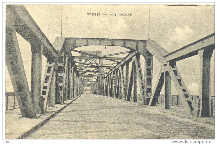 WESEL - Rheinbrücke  ( 1549)sg - Wesel