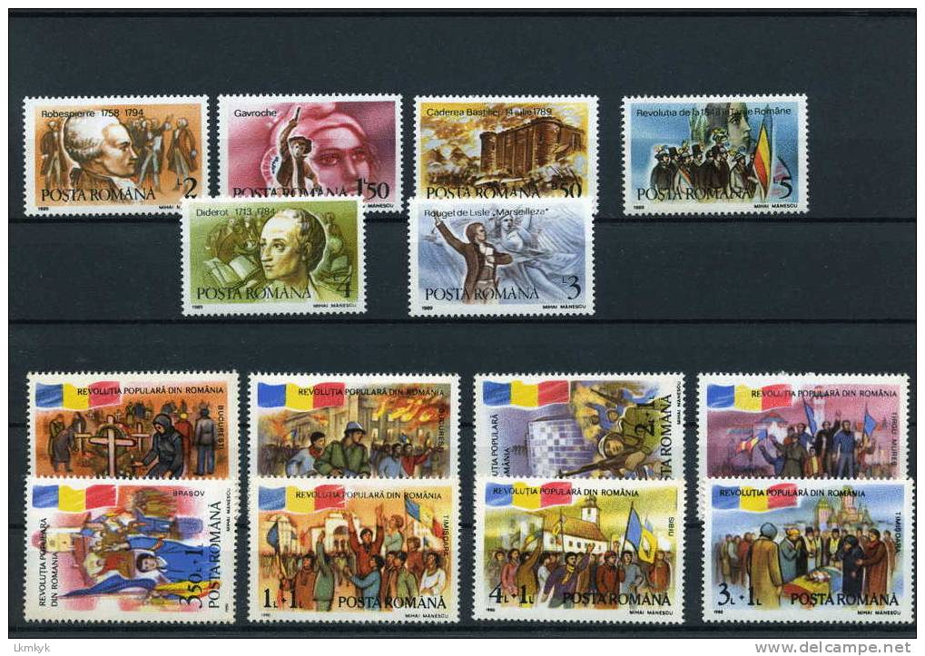 Roumanie 3 Blocs + 14 Timbres - Sammlungen