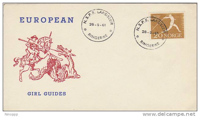 Norway-1961 Girl Guides Souvenir Cover - Other & Unclassified