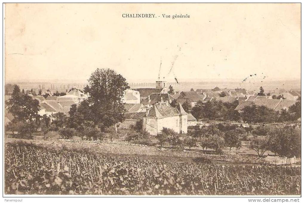 CHALINDREY.     Vue Générale - Chalindrey