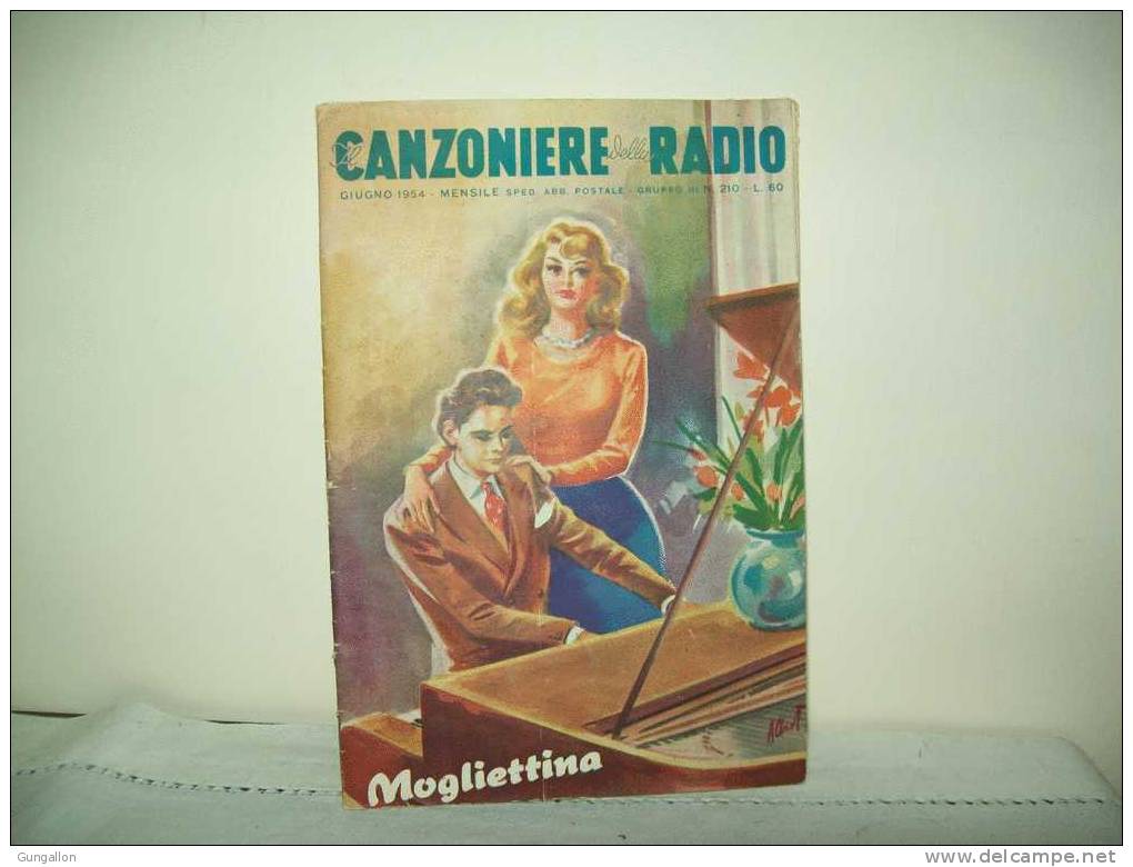 Il Canzoniere Della Radio(1954) N. 210 - Manuels Pour Collectionneurs