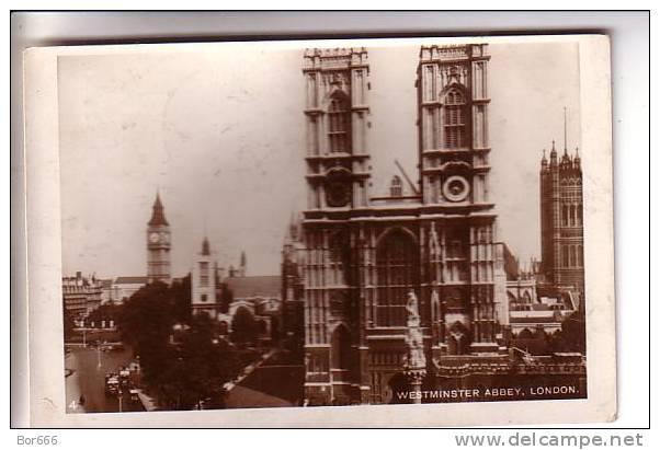 GOOD OLD GB POSTCARD - LONDON - Westminster Abbey - Westminster Abbey