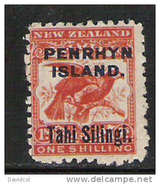 R152.-.PENRHYN.- 1903.- SCOTT # : 12.- ( MH ).- OVERPRINTED.- - Penrhyn