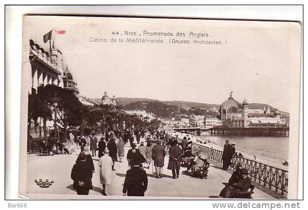 GOOD OLD FRANCE POSTCARD - NICE - Promenade - Places, Squares