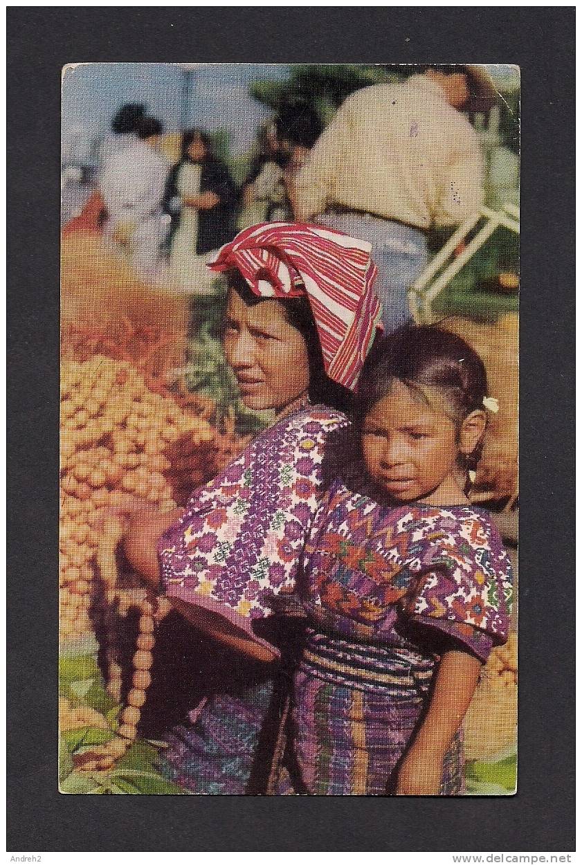 GUATEMALA INDIAN WOMEN FEMME INDIENNE SAN JUAN SACATEPEQUEZ - Guatemala