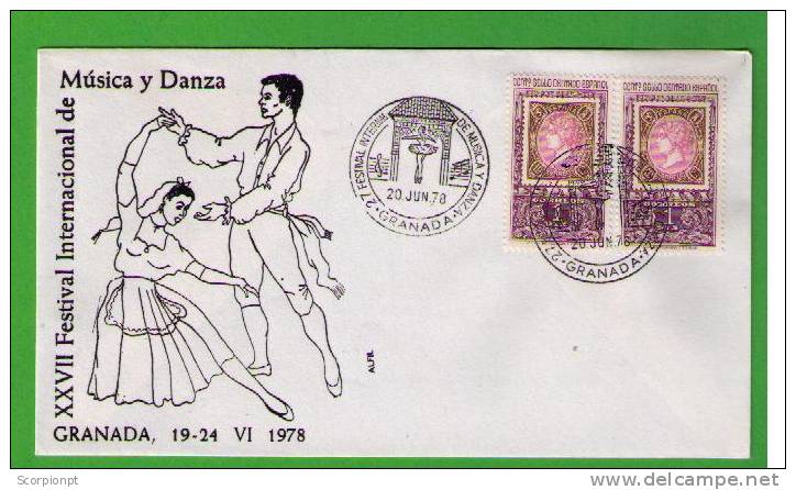 Ballet Dance Music  International Festival Musique Danse Arts Cultures España 1978 Sp552 - Tanz