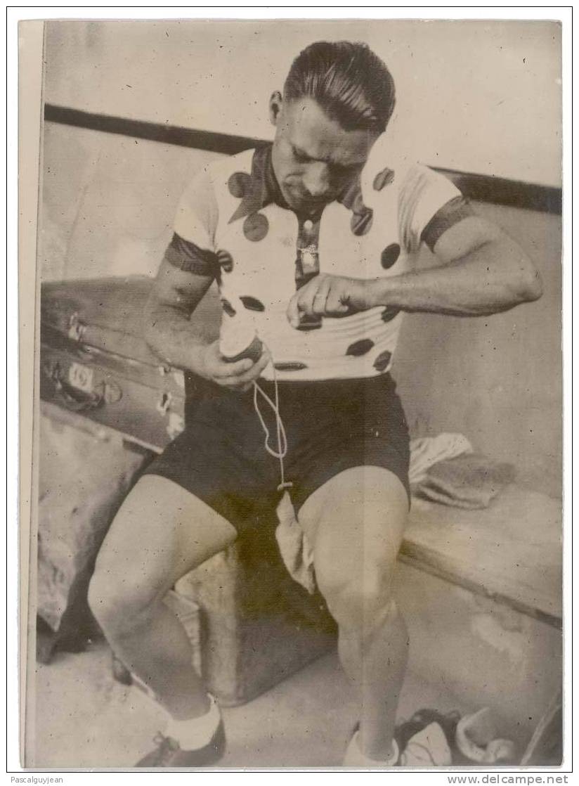 PHOTO PRESSE CHAMPIONNAT DE FRANCE DE DEMI-FOND MARRSEILL 1946 - LEMOINE - Atletica