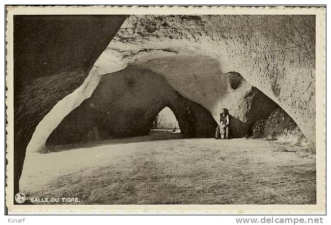 CP De FOLX-LES-CAVES " Salle Du Tigre " Avec Cachet Relais De BONEFFE . - Orp-Jauche