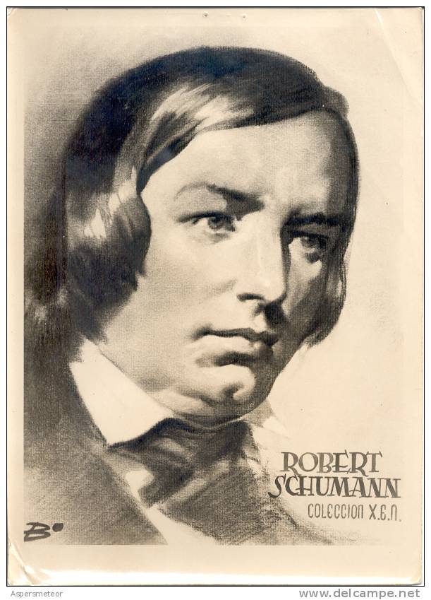 ROBERT SCHUMANN - FOTOGRAFIA, PHOTOGRAPHIE, PHOTOGRAPH CIRCA 1953 RARISIME RARE FOTO RUDIGER GOOD SHAPE CUAC - Photographie